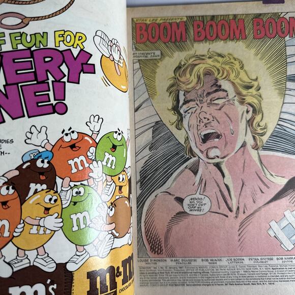 MARVEL COMICS X FACTOR #12 COMIC BOOK 1986 Boarded - Picture 7 of 8